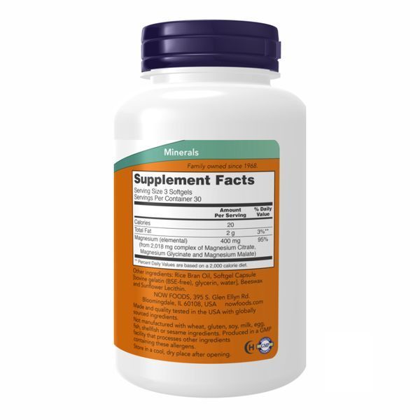 Magnesium Citrate 134mg - 90 sgels 2022-10-0030 фото
