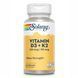 Vitamin D-3 & K-2 - 60 vcaps 2022-10-1035 фото 1