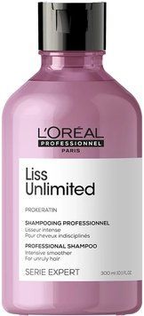 Шампунь для сухого та неслухняного волосся L'Oreal Professionnel Serie Expert Liss Unlimited 300 мл 3474636974405 фото