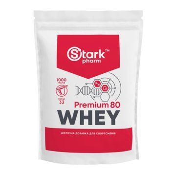 Stark Whey 80 - 1000g Vanila 100-99-8669230-20 фото