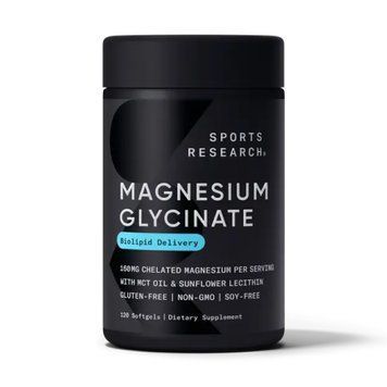 Magnesium Glycinate 160mg - 120 softgels 2023-10-4402 фото