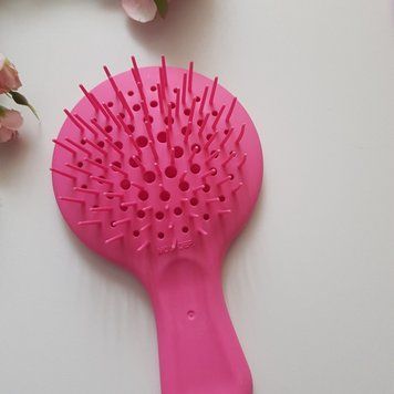 Міні гребінець Janeke 1830 MINI Superbrush Малинова 8006060639442 фото
