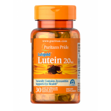 Lutigold Lutein 20mg - 60caps 100-66-8994705-20 фото