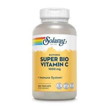 Super Bio Vitamin C 1000mg - 250 vcaps 2023-10-2392 фото