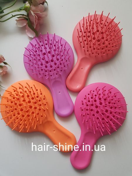 Міні гребінець Janeke 1830 MINI Superbrush Малинова 8006060639442 фото