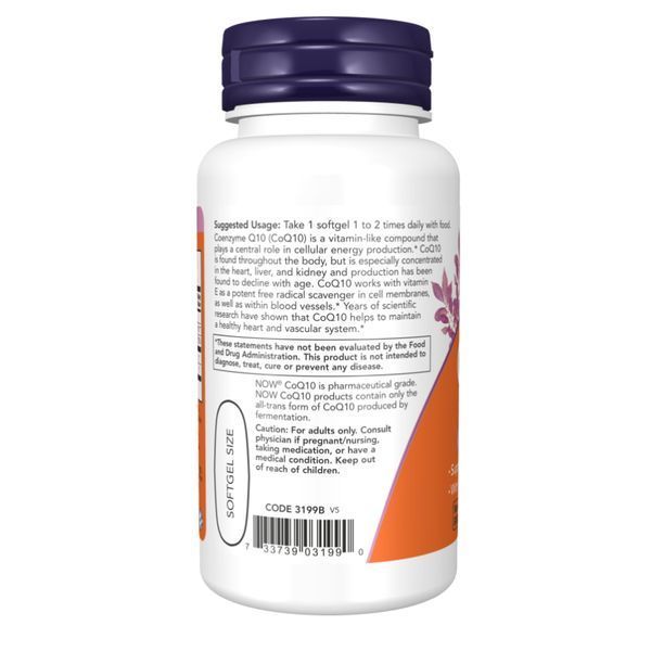 CoQ10 400mg - 30 softgels 100-49-1473910-20 фото
