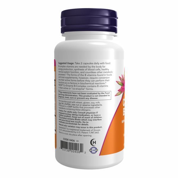 Co-Enzyme B-Complex - 60 vcaps 2022-10-2561 фото