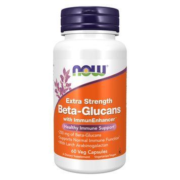 Beta-Glucans with ImmunEnhancer Extra Strength - 60 vcaps 2022-10-2617 фото