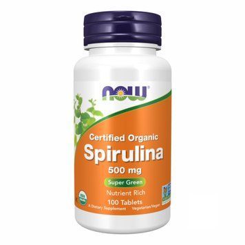 Spirulina 500 mg - 100 tabs 2022-10-0083 фото