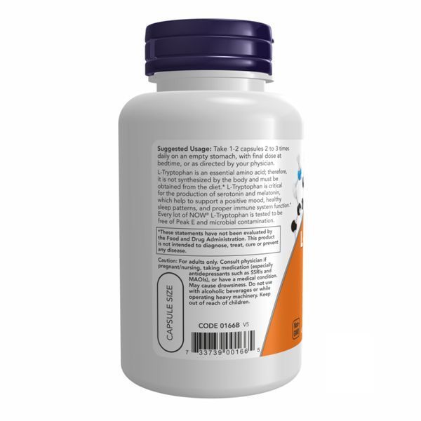 L-Tryptophan 500mg - 60 vcaps 2022-09-1178 фото