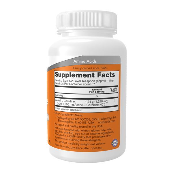 Acetyl-L-Carnitine Pure Powder - 85g 2023-10-4522 фото