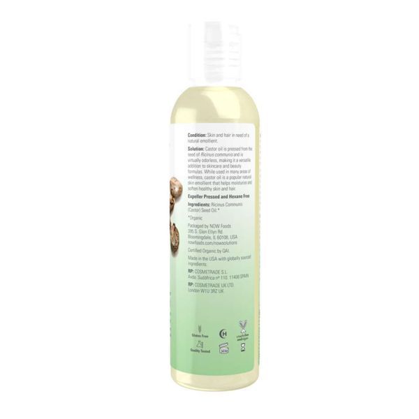 Organic Castor Oil - 237ml 2023-10-2842 фото