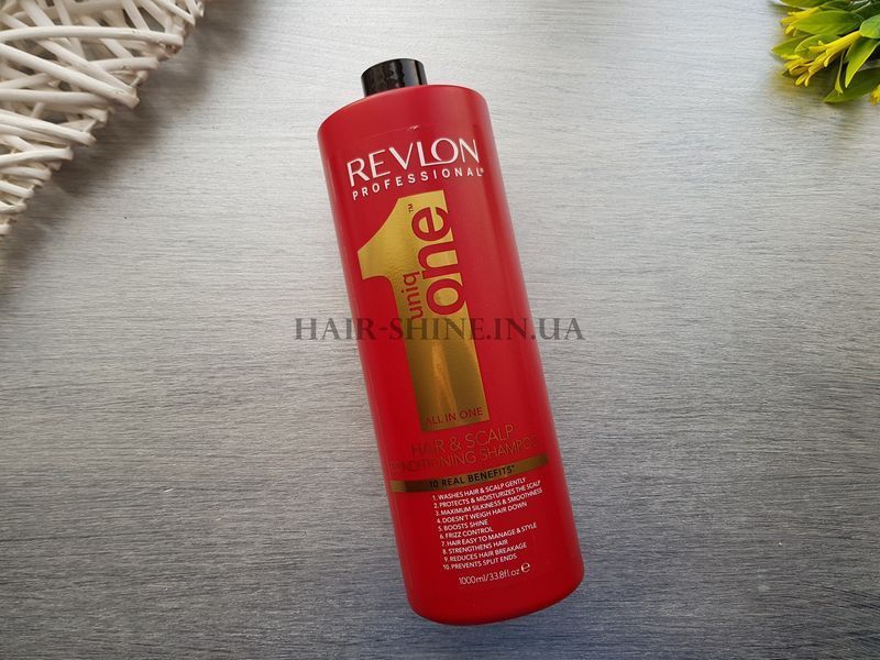Безсульфатный бальзам-шампунь REVLON Professional Uniq One Conditioning Shampoo 100 мл (розлив) 742325029 фото