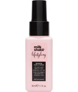 Мультифункциональный спрей для волнистых и вьющихся волос Milk Shake Lifestyling Amazing curls & waves 50мл 8032274141082 фото