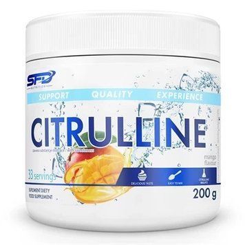 Цитруллин малат в порошке для предтренировочной поддержки SFD Nutrition Citrulline 200 г 5902837733197 фото