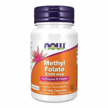 Methyl Folate 5000 mcg - 50 vcaps 2022-10-1432 фото