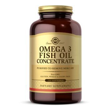 Omega-3 Fish Oil Concentrate - 240 softgels 2022-10-0734 фото