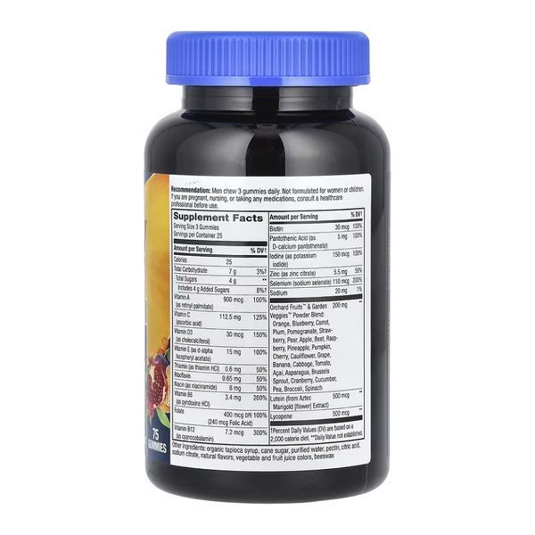 Alive!&reg; Men's 50+ Gummy - 75 gummies 2023-10-2169 фото