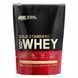 100% Whey Gold 450g - Strawberry 100-54-5371738-20 фото 1