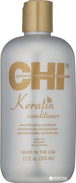 Кондиціонер CHI Keratin для пошкодженого волосся 355 мл 633911728871 фото