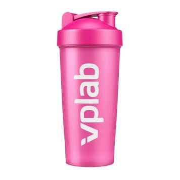 Shaker with blender ball - 700ml Pink 2023-10-5172 фото