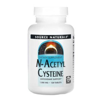 N-Acetyl Cysteine 1000mg - 120 tabs 2023-10-5280 фото