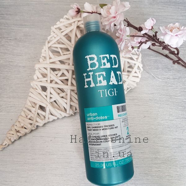 Шампунь увлажняющий для сухих и поврежденных волос Tigi Bed Head Urban Anti+Dotes Recovery Shampoo 750 мл 615908426618 фото