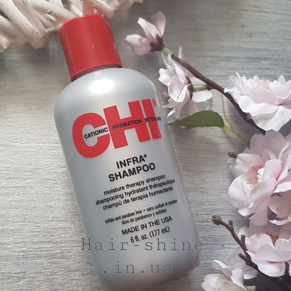 Увлажняющий шампунь для поврежденных волос CHI Infra shampoo 177 мл 633911674864 фото
