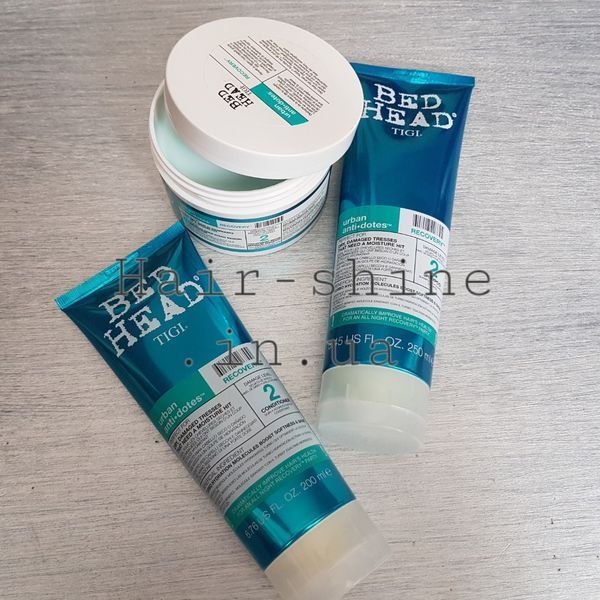 Шампунь увлажняющий для сухих и поврежденных волос Tigi Bed Head Urban Anti+Dotes Recovery Shampoo 750 мл 615908426618 фото