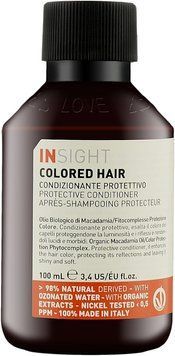 Кондиціонер для збереження кольору фарбованого волосся Insight Colored Hair Conditioner Protective 100 мл 8029352353710 фото