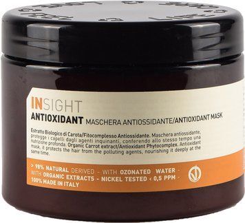 Маска Insight Antioxidant тонізуюча для всіх типів волосся 500 мл 8029352353338 фото
