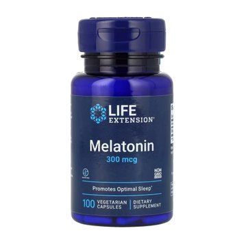 Melatonin 300 mcg - 100 vcaps (До 12.25) 2023-10-5408 фото