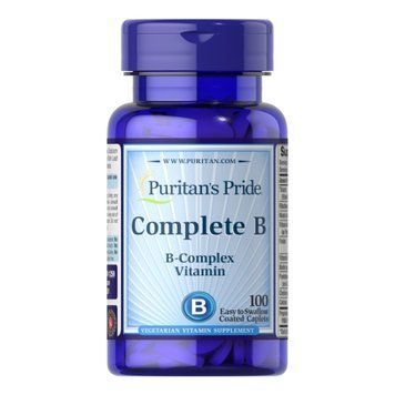 Complete B (B-Complex Vitamin) - 100caps 100-60-9682625-20 фото