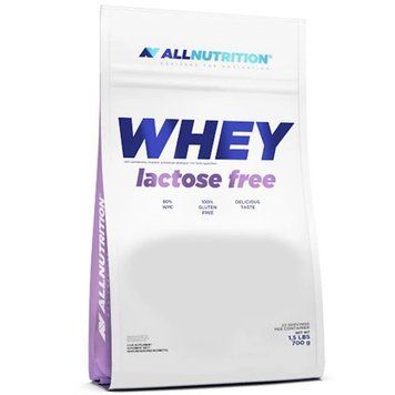 Високоякісний сироватковий протеїн без лактози ALLNUTRITION WHEY Lactose Free 700 г Шоколад 5902837731902 фото