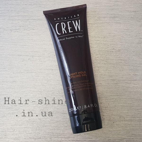 Гель для волос American Crew Light Hold Styling Gel 250 мл легкой фиксации 8007376009806 фото
