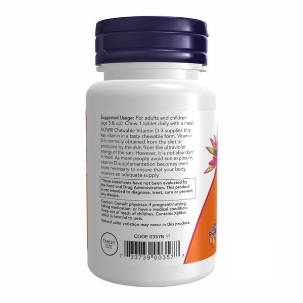 VIT D-3 1000 IU Fruity Chew - 180 loz 2022-09-1183 фото