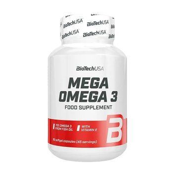 Mega Omega-3 - 90 softgels 2023-10-5529 фото