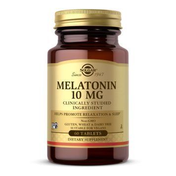 Melatonin 10mg - 60 tabs 2022-10-1536 фото