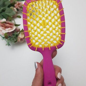 Гребінець для волосся Janeke Superbrush The Original Italian Yellow рожево-жовтий 8006060637943 фото