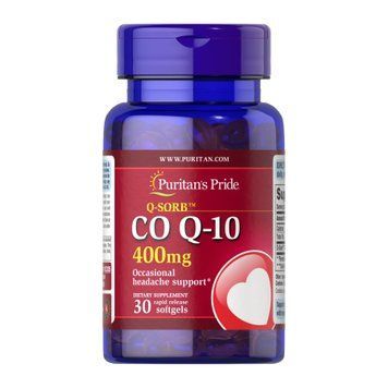 Q-SORB&trade; Co Q-10 400mg - 30 caps 2022-10-2879 фото