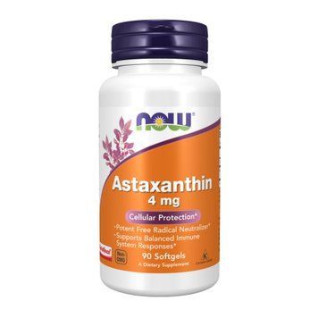 Astaxanthin 4 mg - 90 softgels 2023-10-2517 фото