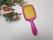 Гребінець для волосся Janeke Superbrush The Original Italian Yellow рожево-жовтий 8006060637943 фото 2