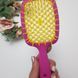 Гребінець для волосся Janeke Superbrush The Original Italian Yellow рожево-жовтий 8006060637943 фото 1