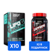 Combo LIPO-6 BLACK HERS ULTRA CONCENTRATE - 60 caps х 10шт + Caffeine - 60 caps х 2шт - В ПОДАРУНОК! promo_LIPO-6 BLACK HERS фото 1