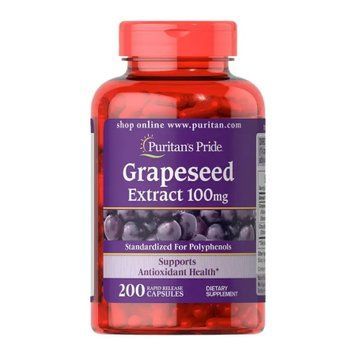 Grapeseed Extract 100mg - 200caps 100-70-3147018-20 фото