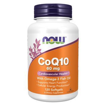 CoQ10 60mg with Omega-3 - 120 sgels 2022-10-2623 фото