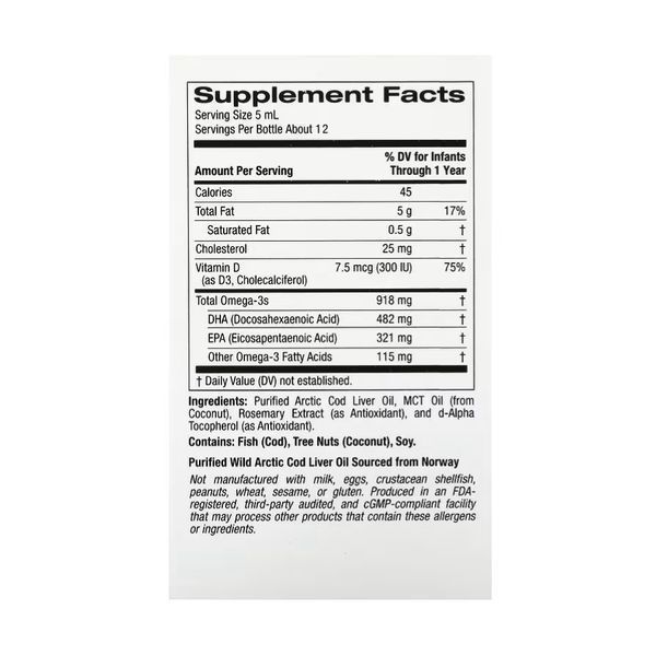 Liquid DHA for Babies - 59ml 2023-10-4790 фото
