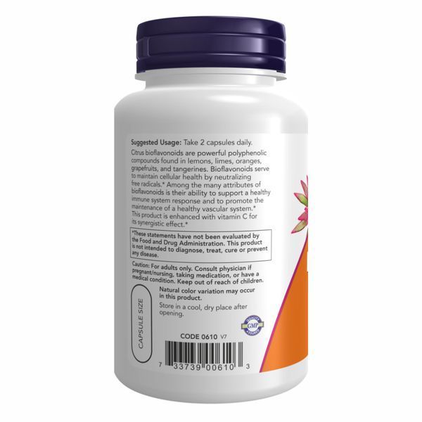 Citrus Bioflavonoids 700mg- 100 vcaps 2022-10-2570 фото