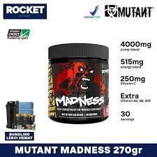 Передтренувальний комплекс Mutant Madness (270 г / 30 порцій) 627933026152 фото