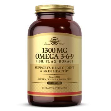 Omega 3-6-9 1300mg - 120 softgels 2022-10-1538 фото